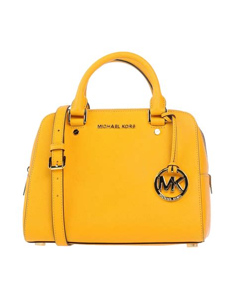 Michael Kors yellow handbags outlet